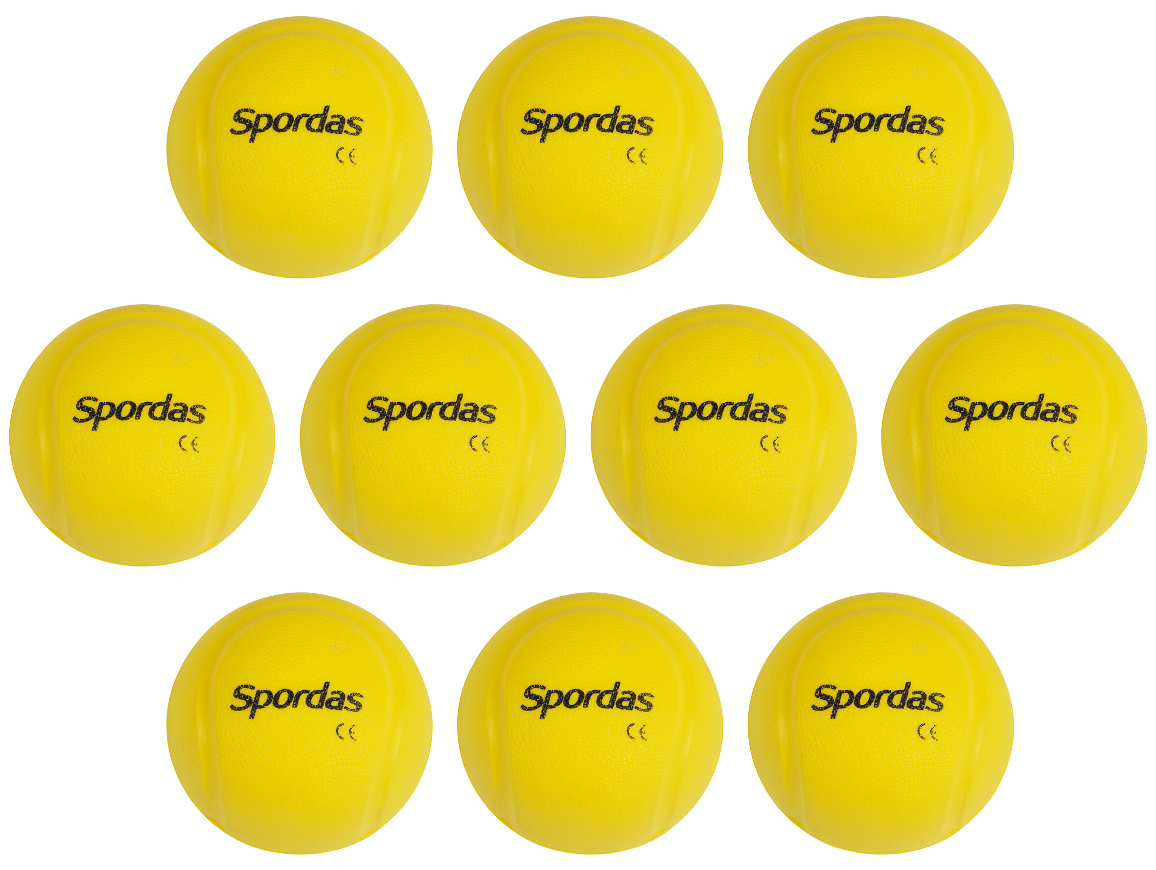 Spordas Knead-a-Ball - Yellow - 10Pk